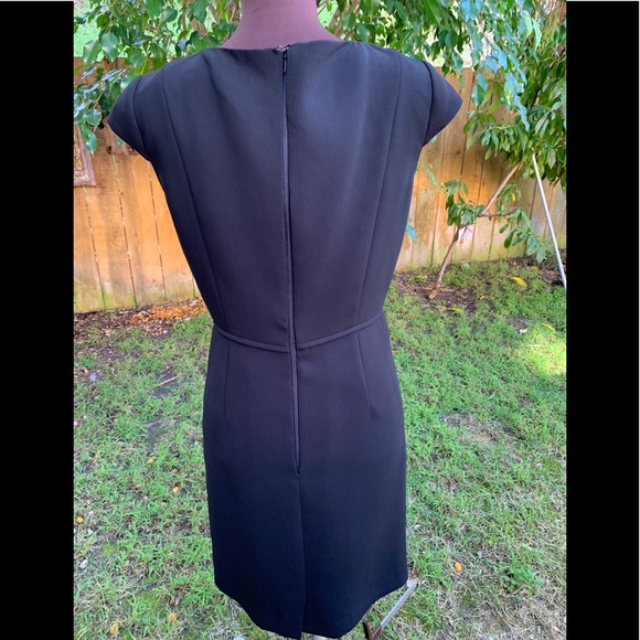 Fabulous Tahari Black Dress with cap sleeves! - Picture 2 of 8